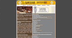 Desktop Screenshot of lawyers-antevski.com.mk